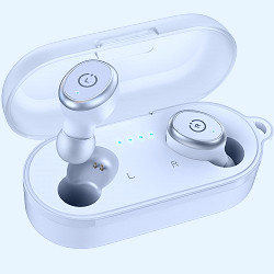 Amazon.com: TOZO T10 Bluetooth 5.3 Wireless Earbuds with Wireless Charging  Case IPX8 Waterproof Stereo Headphones in Ear Built in Mic Headset Premium  Sound with Deep Bass for Sport White : Electronics